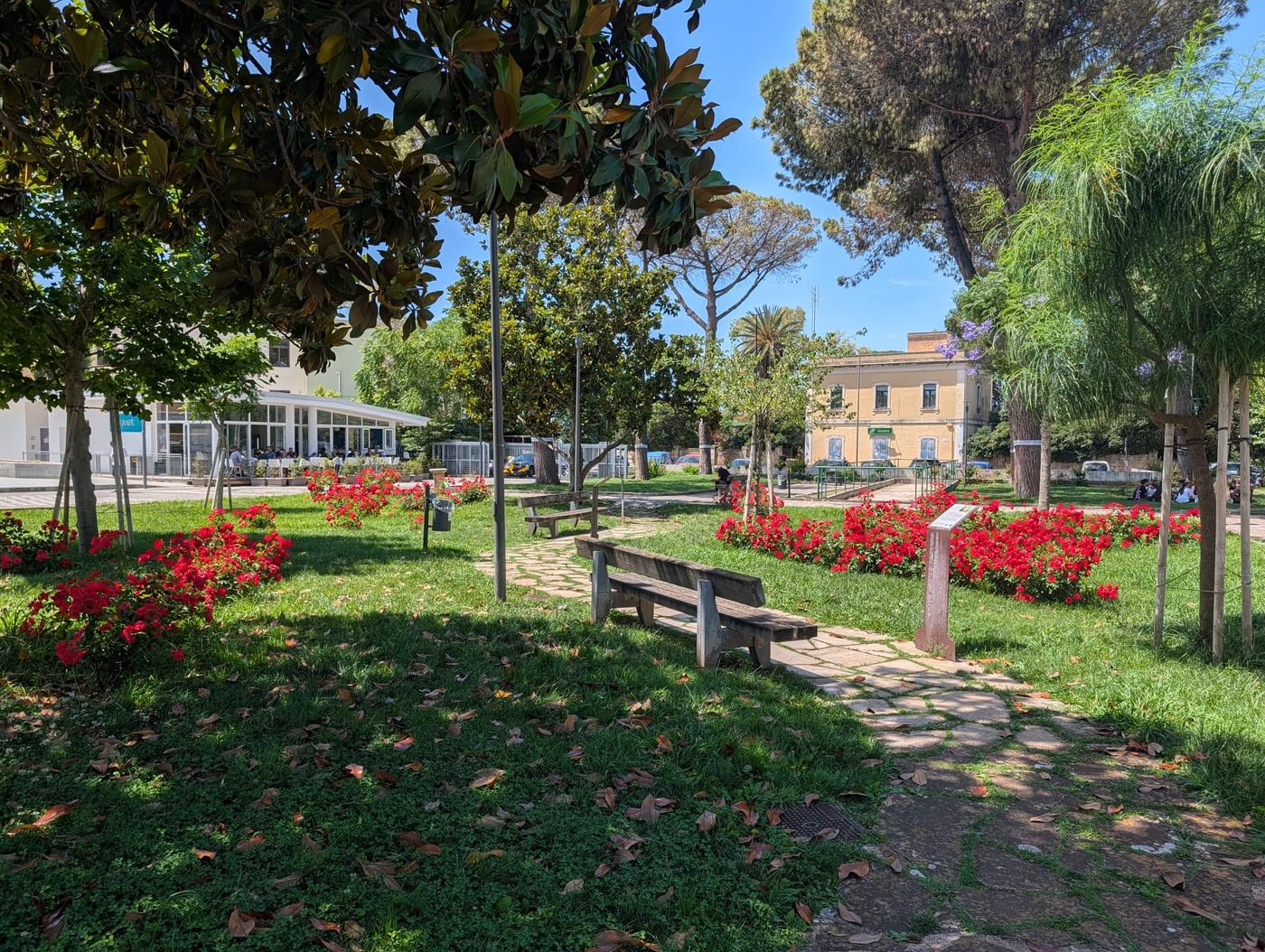 Aldo Moro Park in Parabita, home of Bivio